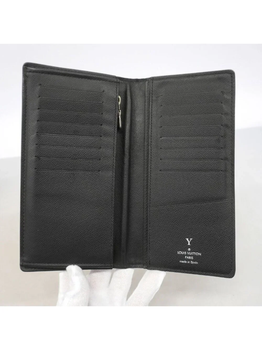 Louis Vuitton Wallet Damier Graphite 3D Portefeuille Brazza NM Black Gray